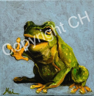 Winkender Frosch 12/12   (verk.)