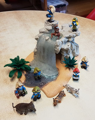 EI263 Waterval Smurfen Schleich