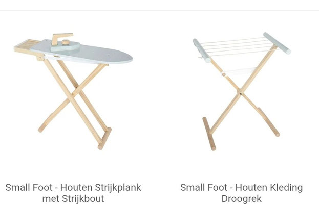 EI46 Strijkplank en wasrek