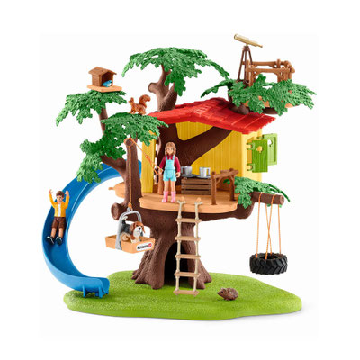 EI135 Hondenoppas boomhut Schleich
