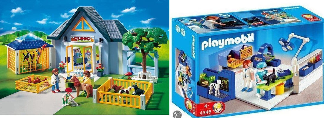 EI215 Dierenkliniek Playmobil