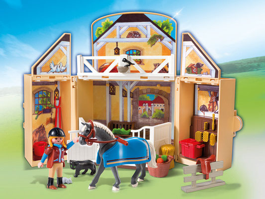 EI104 Paardenstal Playmobil