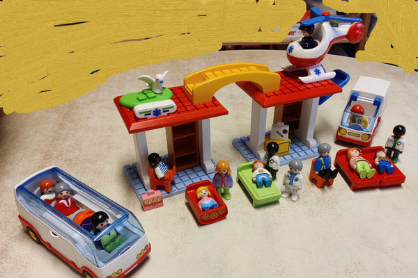 EI209 Ziekenhuis Playmobil123