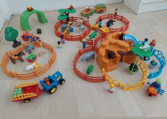EI388 Dierentuin Playmobil 123