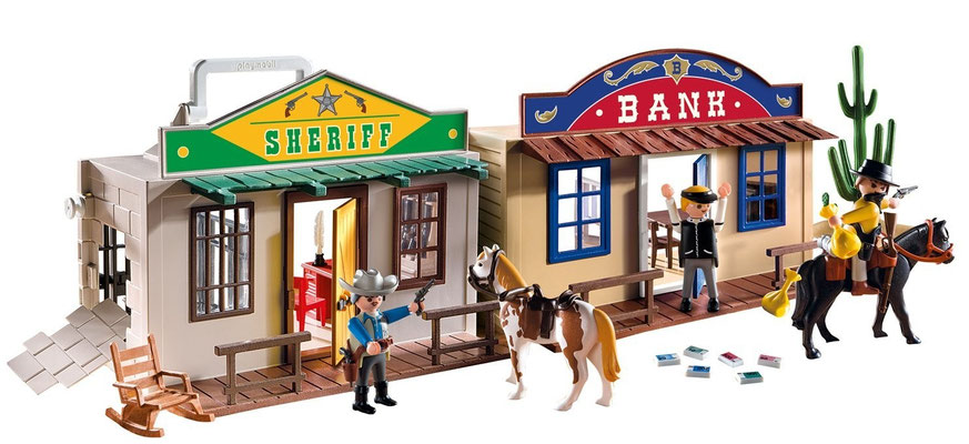 EI82 Cowboystad Playmobil