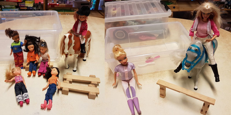 EI254 Barbie Paard
