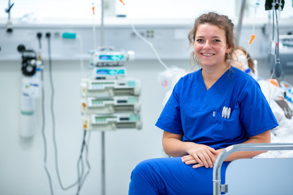 Portrait einer Krankenschwester. Corporate Fotografie  Businessportrait