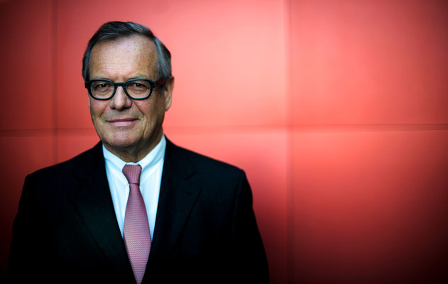 Klaus Eberhardt, CEO Rheinmetall AG Düsseldorf posiert für ein Portrait. Corporate-Fotografie, Businessportrait Portrait 