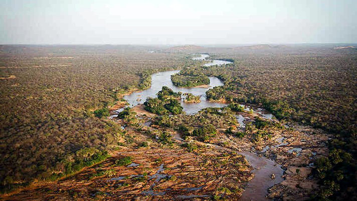 Vista aerea del Kora National Park