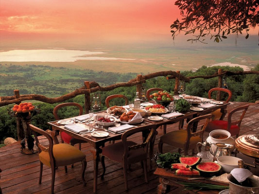 Cratere di Ngorongoro. Lodge
