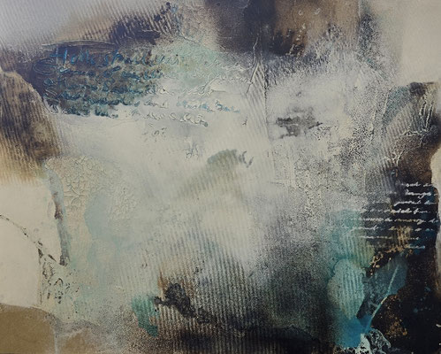 Deep 2, 100 x 80 XL, Mischtechnik
