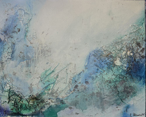 al lago 4, 40 x 50 XL, Mischtechnik