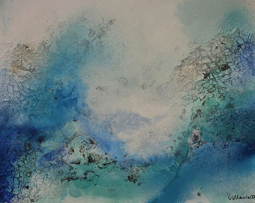 al lago 3, 40 x 50 XL, Mischtechnik 