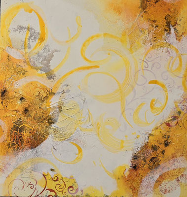 Summervibes 2, 70 x 70 XL, Mischtechnik