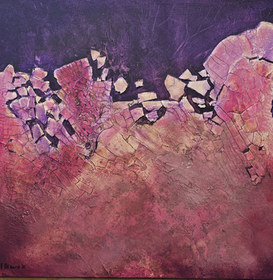 Aufbruch, 60 x 60 XL, Mischtechnik