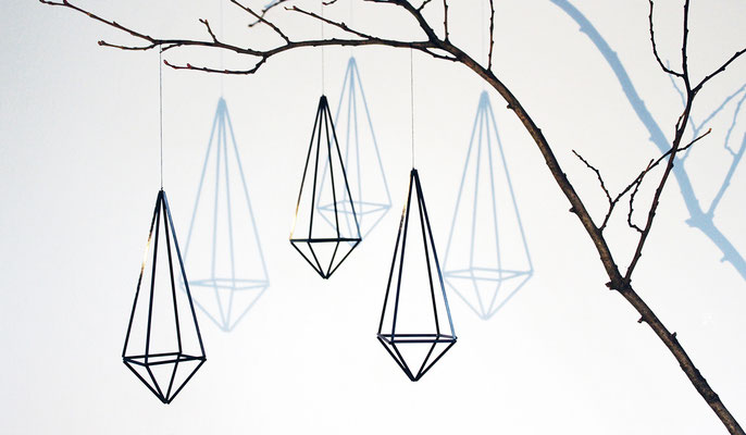 Himmeli triangle, 3er Set