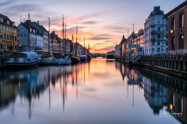 Dänemark / Kopenhagen / Nyhavn, Langzeitbelichtung, 2024 ©Silly Photography 