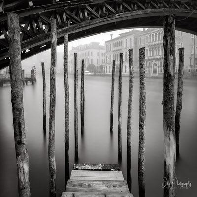 Venedig / Venezia, Ponte dell Accademia, Italien, Langzeitbelichtung, 2017, © Silly Photography