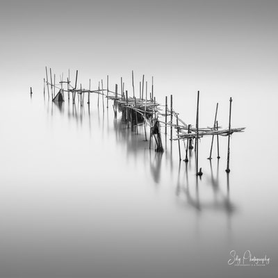Venedig / Venezia, Fischernetze, Italien, Langzeitbelichtung, 2017, © Silly Photography