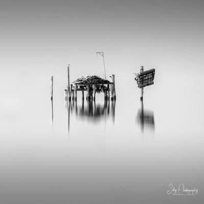 Venedig / Venezia, Fischernetze, Italien, Langzeitbelichtung, 2017, © Silly Photography