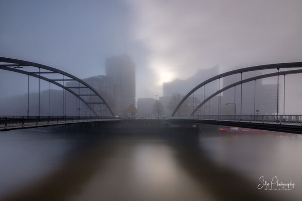 Hamburg / Hafencity, Elbphilharmonie, Langzeitbelichtung, 2020, © Silly Photography