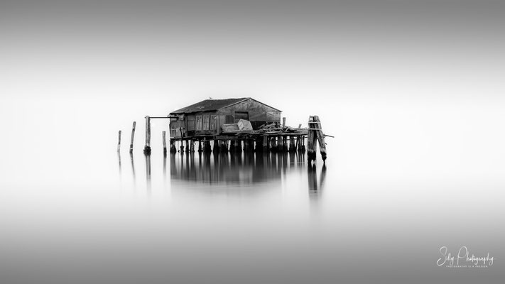 Venedig / Venezia, Fischerhäuser, Italien, Langzeitbelichtung, 2017, © Silly Photography