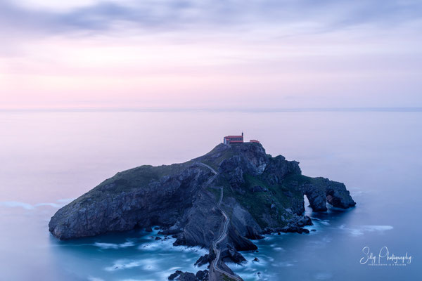 Nordspanien / San Juan de Gazelugatxe, Langzeitbelichtung, 2022, © Silly Photography