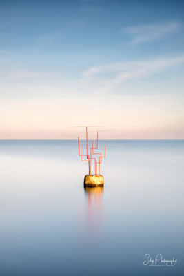 Travemünde, Skulptur, Ostsee, Langzeitbelichtung, 2019, © Silly Photography