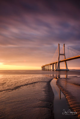 Portugal / Lissabon / Ponte Vasco da Gama, Langzeitbelichtung, 2016, © Silly Photography