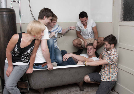 lustige Bandbilder witzige Gruppenbilder