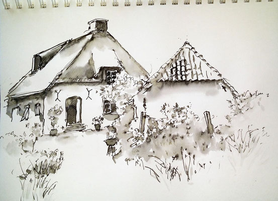 Inky-Skizze Osterkoog