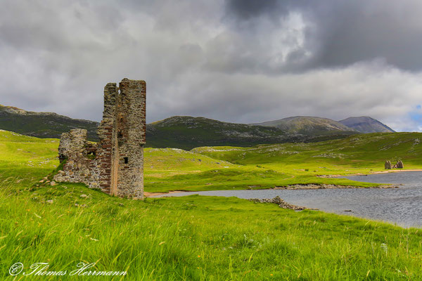 Ardvreck Castle mit Calda Haus - Schottland 2015