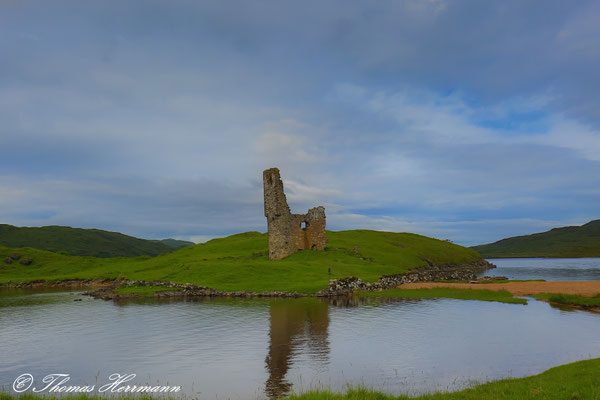 Ardvreck Castle im Loch Assynt - Schottland 2015