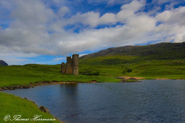 Ardvreck Castle im Loch Assynt - Schottland 2015