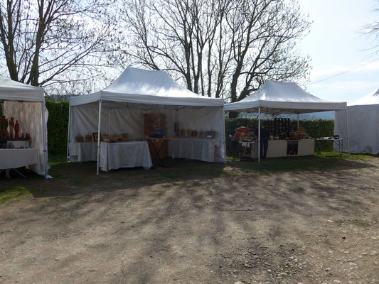 JEMA 2018 La Motte de Galaure - Atelier Éclats de bois - marqueterie d'art - les stands