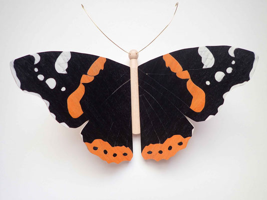 Papillon - modèle Vulcain - marqueterie