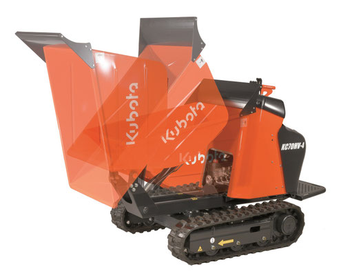transporteur sur chenilles kubota