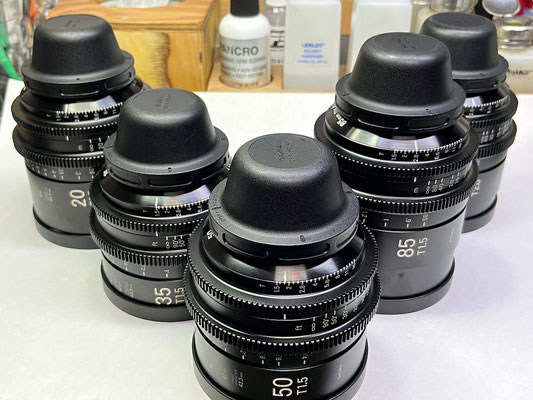 PC.15.5456 - Sigma FF Highspeed Cine Prime Lens Set - PL-Mount