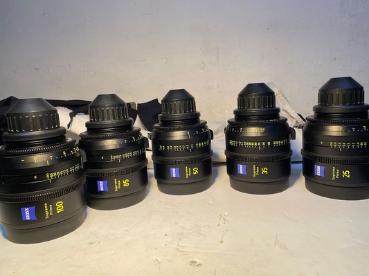 Puhlmann Cine - Zeiss Supreme Prime Cine Lens Set