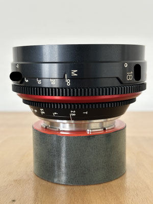 Puhlmann Cine - PC.15.5298 - Canon K35 18mm Cine Lens rehoused by TLS 