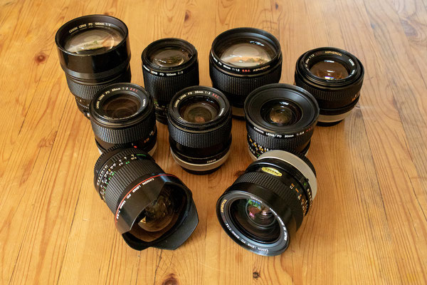 Puhlmann Cine - Canon FD Lens Set