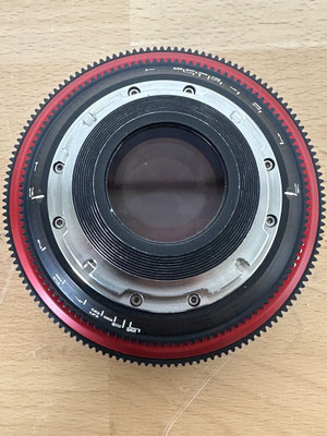 Puhlmann Cine - Canon K35 55mm Cine Lens rehoused TLS