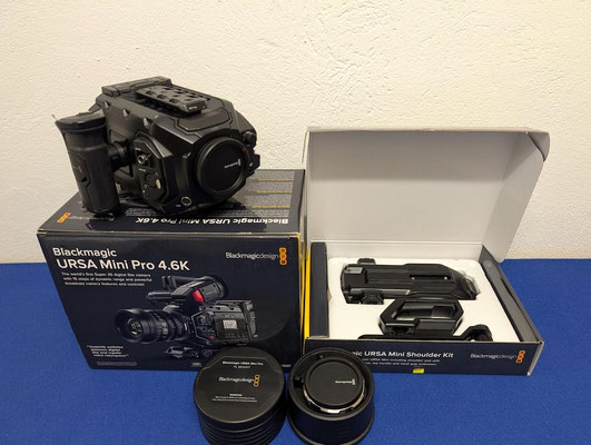 Puhlmann Cine - Blackmagic URSA Mini 4.6K Digital Camera Set