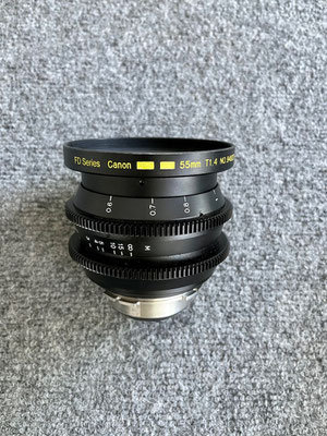 Puhlmann Cine - Canon FD Cine Lens Set rehoused by Eastern Enterprises