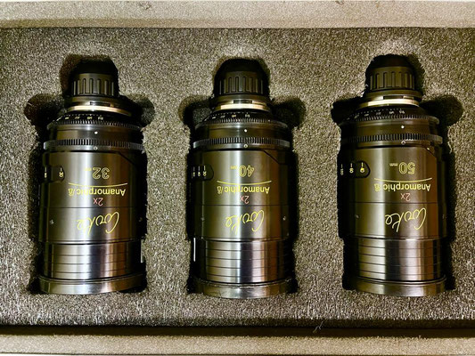 Puhlmann Cinen - Cooke Anamorphic/i 2x Cine Lens Set