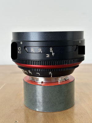 Puhlmann Cine - Canon K35 55mm Cine Lens rehoused TLS