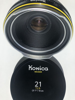 Puhlmann Cine - Konica Hexanon Cine Lens Set rehoused by Ancient Optics