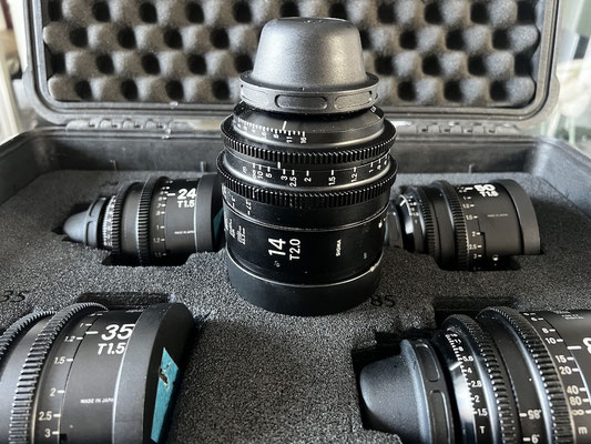 Puhlmann Cine - Sigma Cine Prime Lens Set