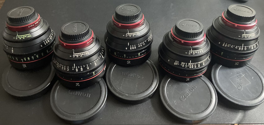 Puhlmann Cine - Canon CN-E Cine Lens Set