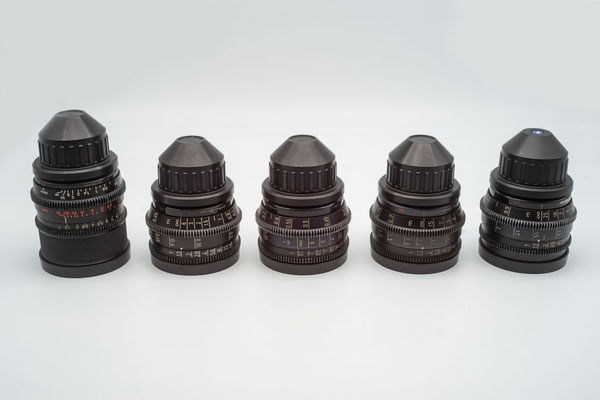 Puhlmann Cine - PC.15.5439 - Zeiss Highspeed MK2/3 Cine Lens Set